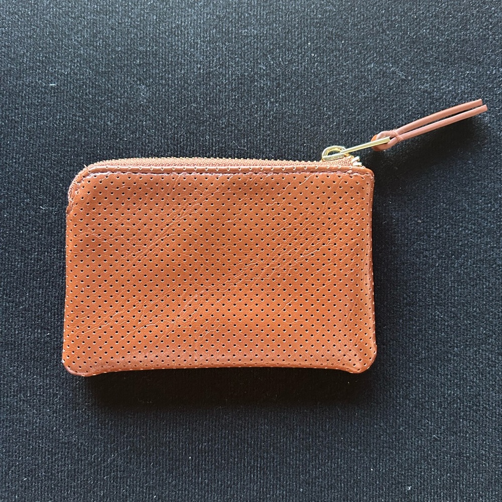 Universal Thread Tan Vegan Leather Coin Pouch
